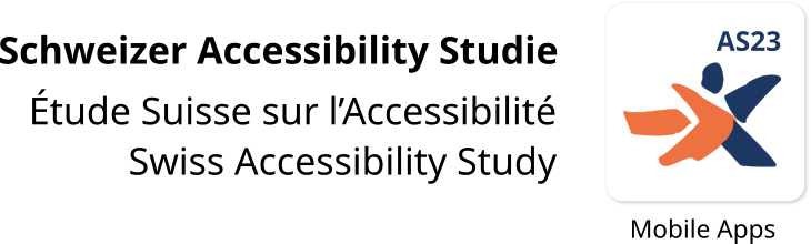 Logo der Accessibility Studie 2023 - zur Hauptseite